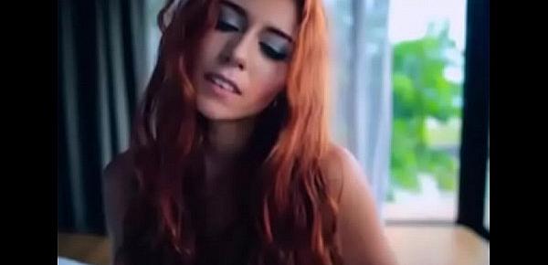  redhead babe moans on sexowebcam online